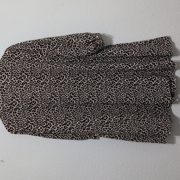 Asos Design Leopard Print Women's Maternity Tent Dress Size 10 - Picture 8 of 10